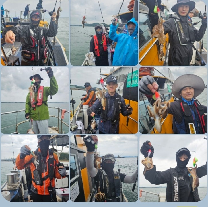 9월 20일 대성호 주꾸미 조황입니다