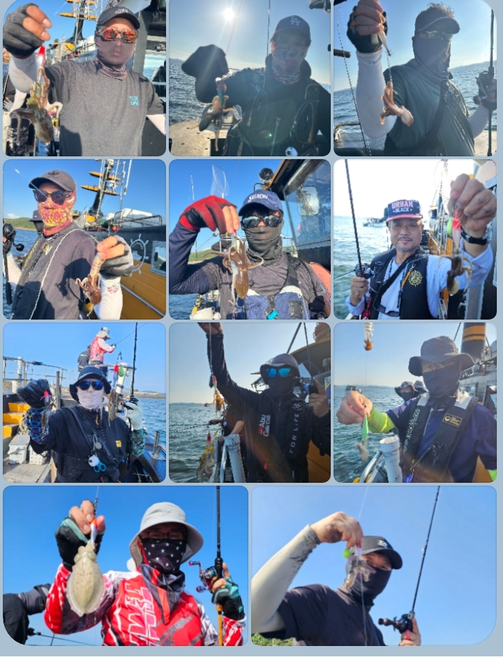 9월 5일 대성호 주꾸미 조황입니다