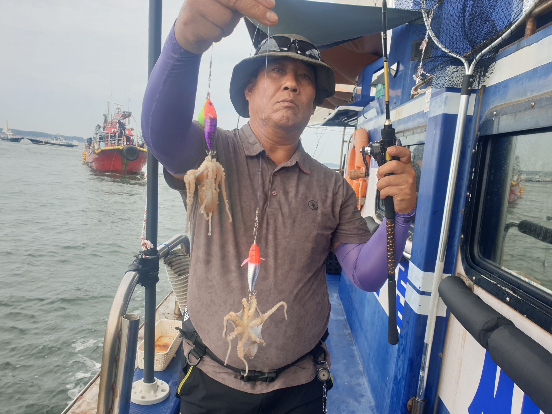 9월8일 대양호 주꾸미조황