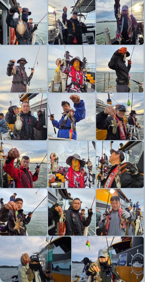 9월 22일 대성호 주꾸미 조황입니다