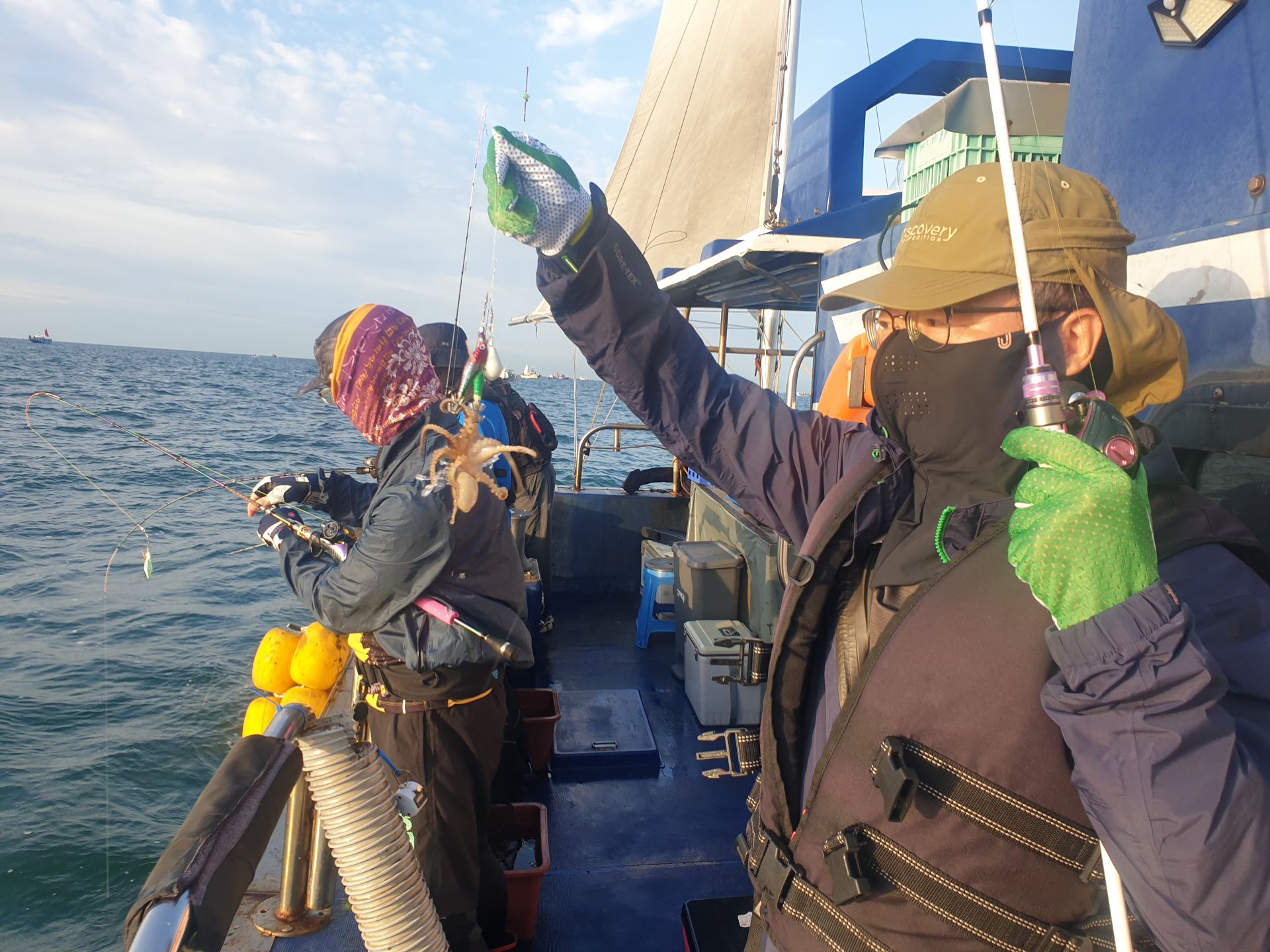 9월15일 대양호 주꾸미 조황