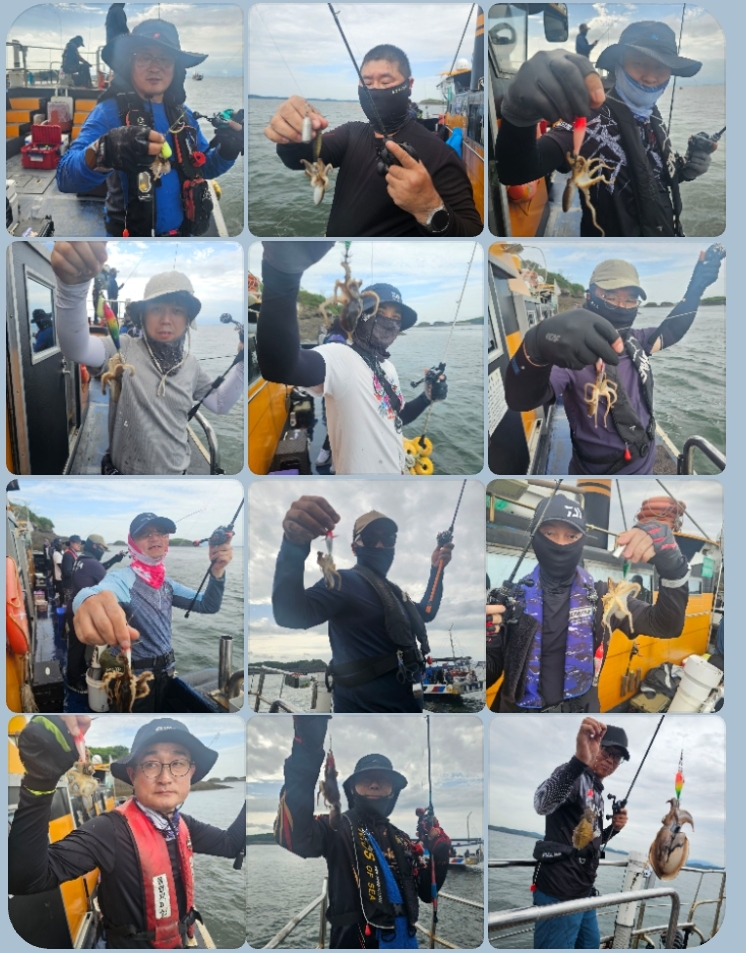 9월 7일 대성호 주꾸미 조황입니다