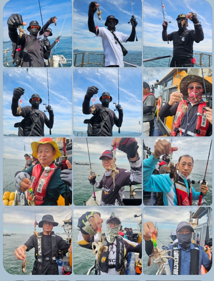 9월 2일 대성호 주꾸미 조황입니다~