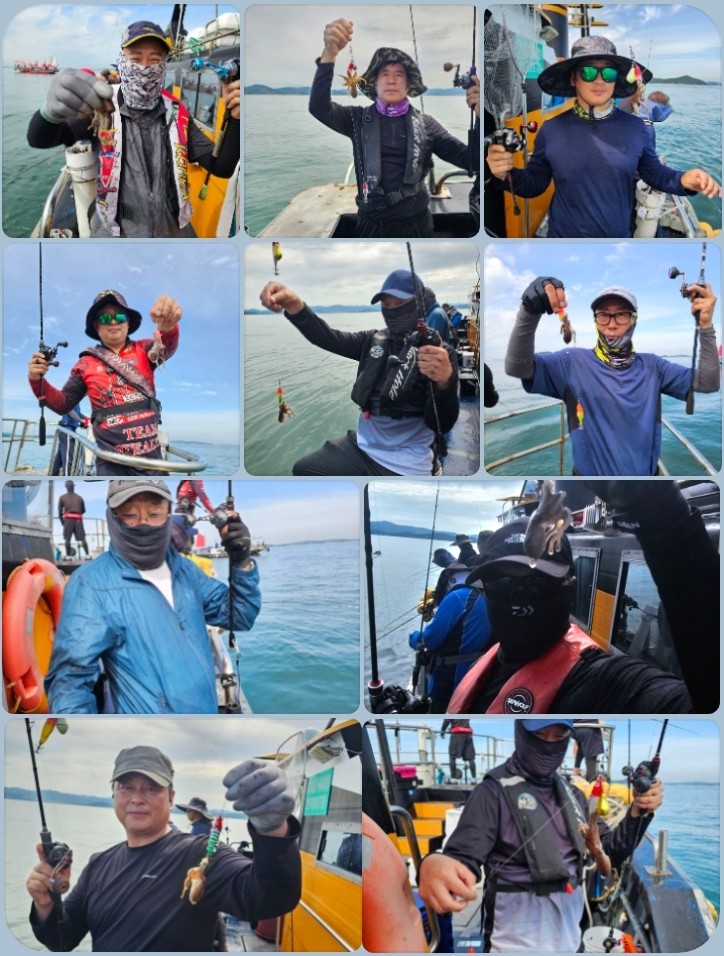 9월 15일 대성호 주꾸미 조황입니다