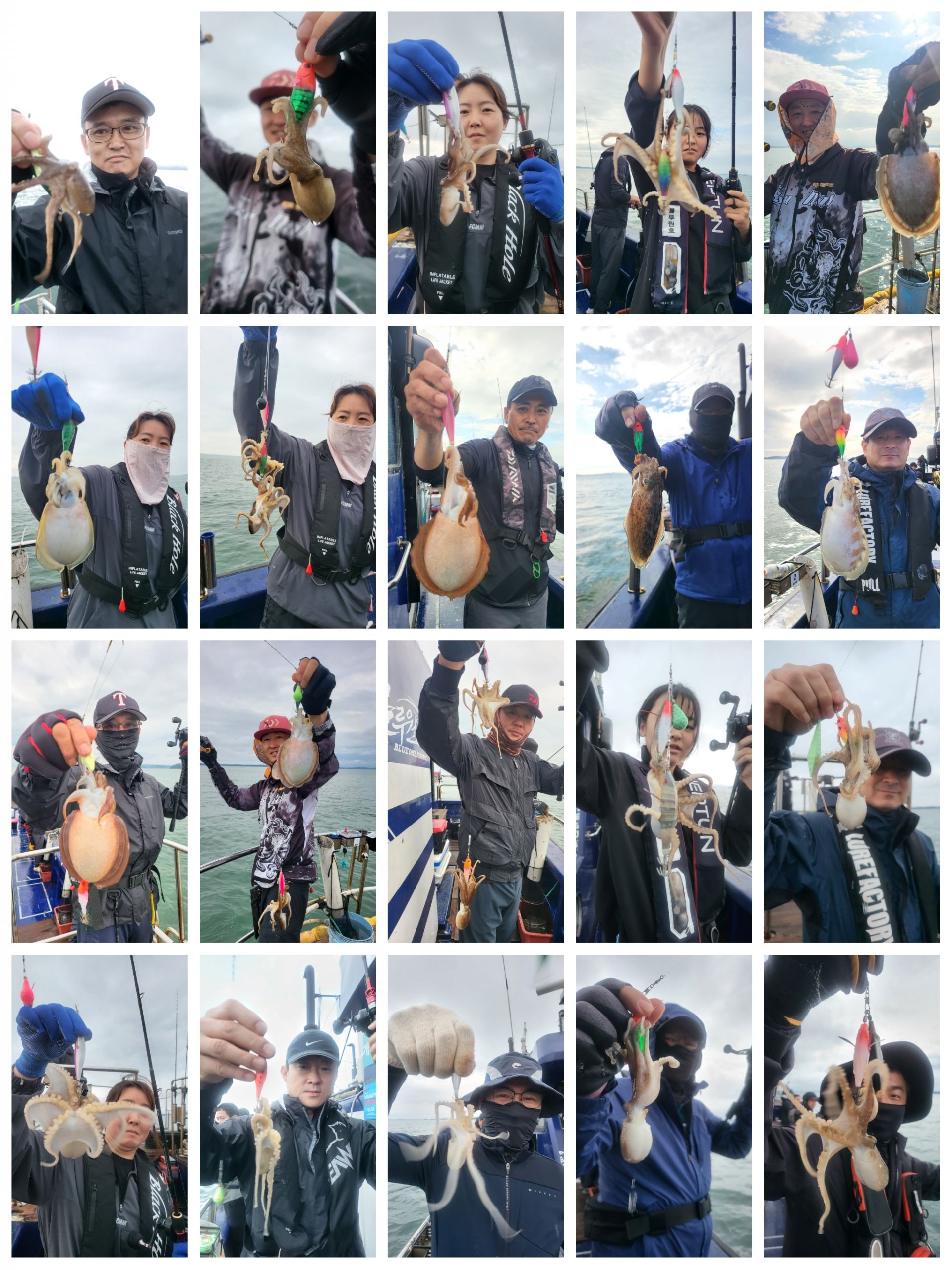 블루원 10월 12일 주꾸미 조황