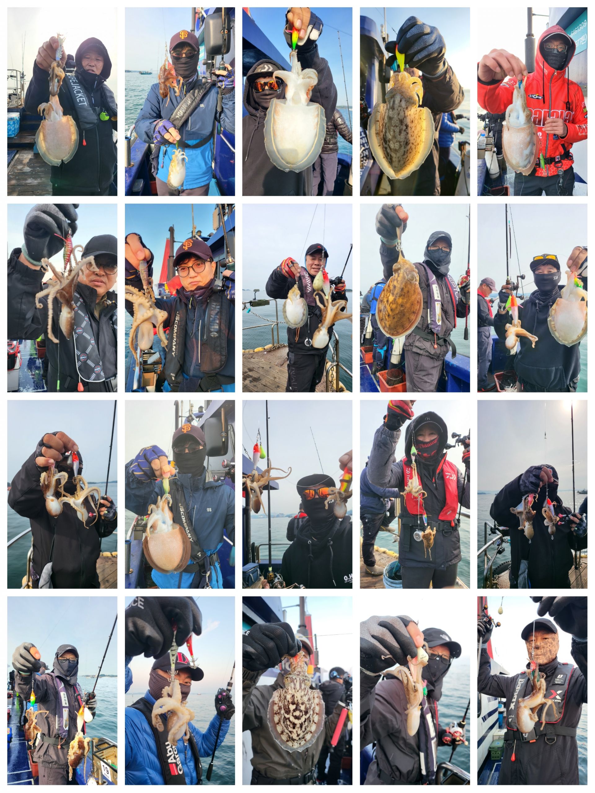 10월30일 블루원 주꾸미 조황