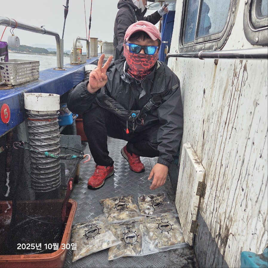 10월 30일 마린호 쭈조황입니다