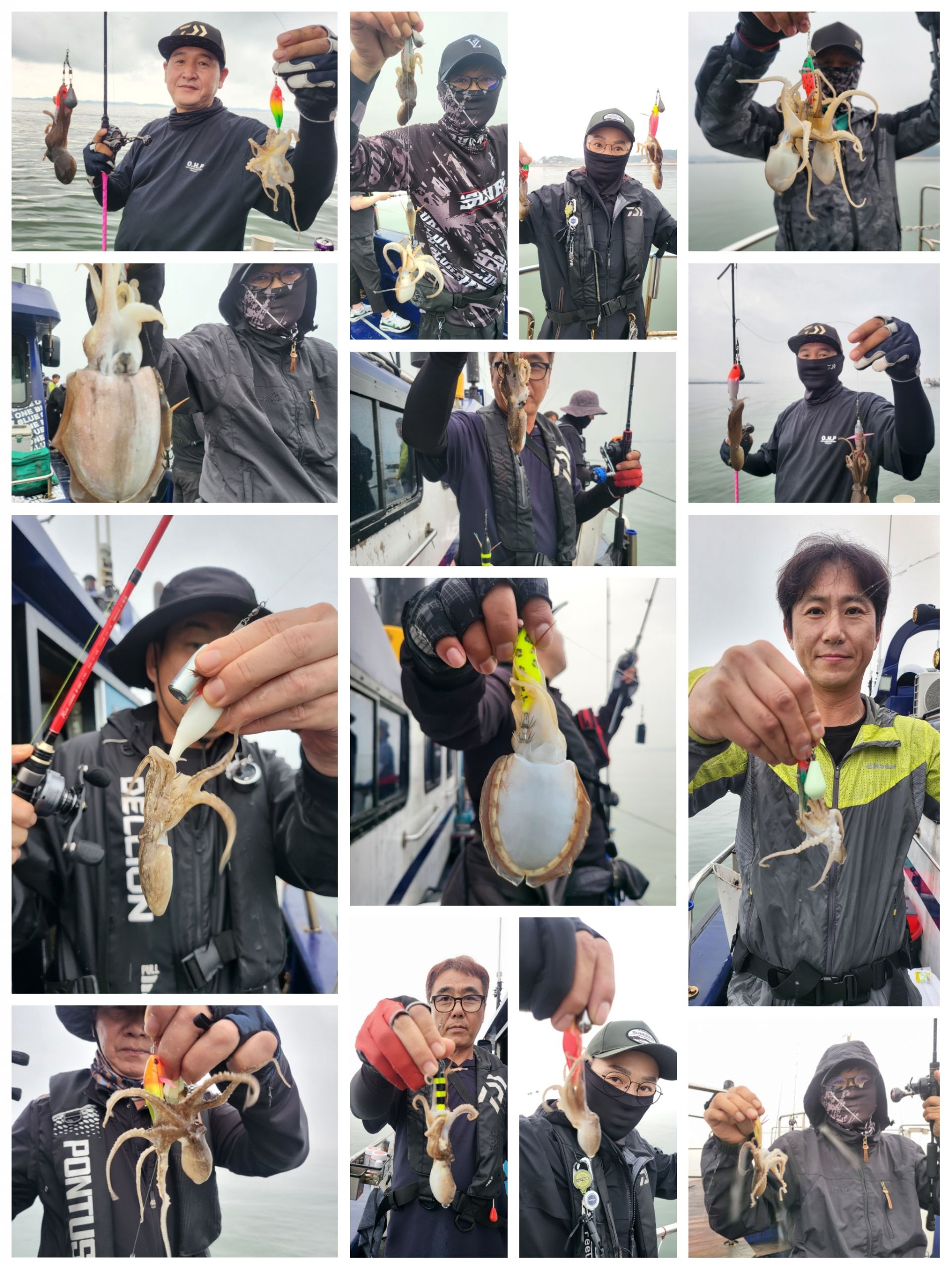 블루원 10월5일 주꾸미조황