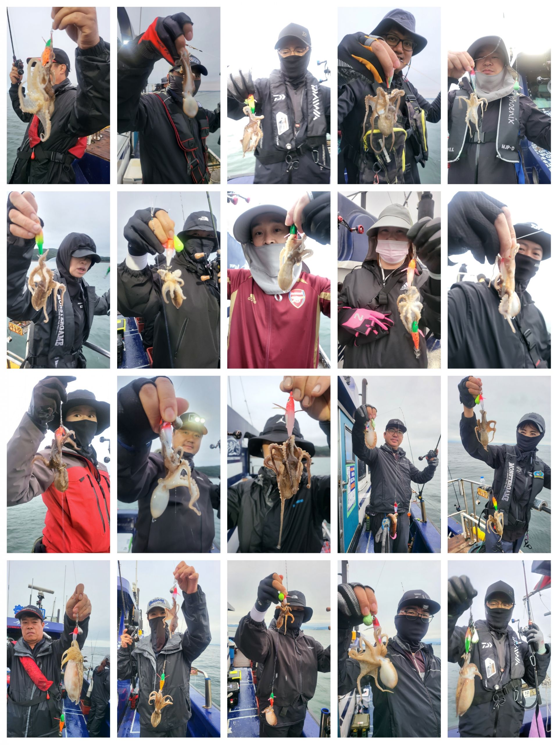 블루원 10월4일 주꾸미 조황