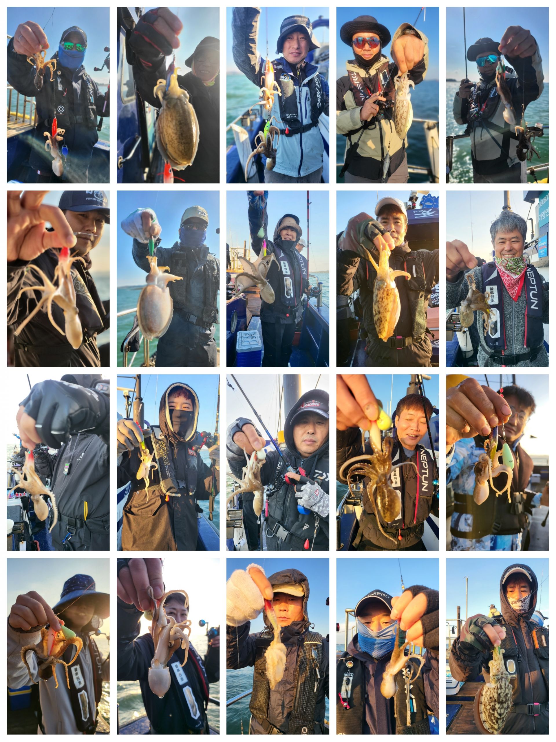 블루원 10월 24일 주꾸미 조황