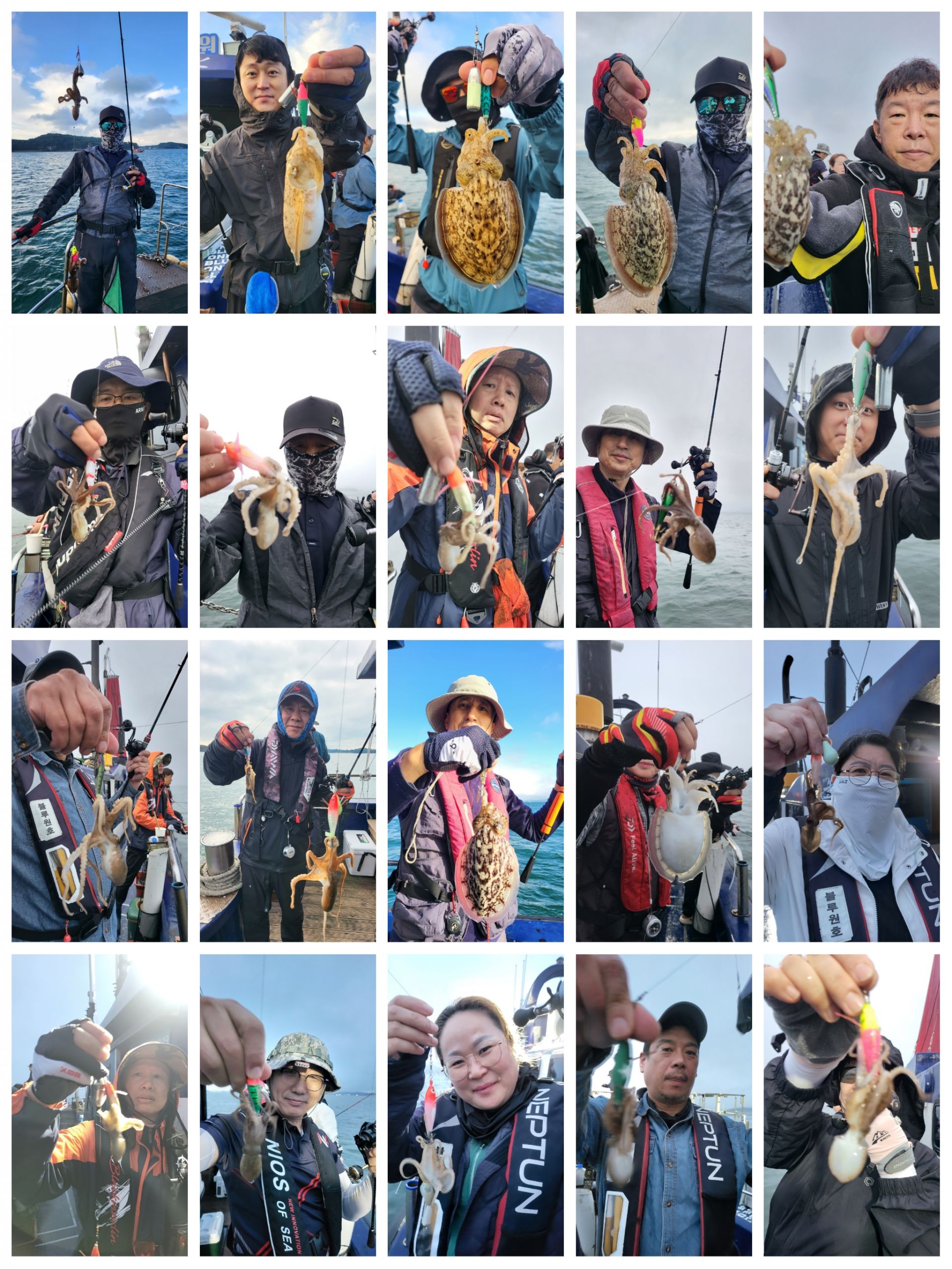 블루원 10월16일 주꾸미 조황