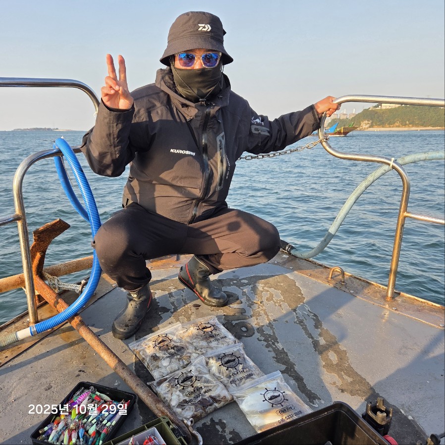 10월 29일 마린호 쭈조황입니다
