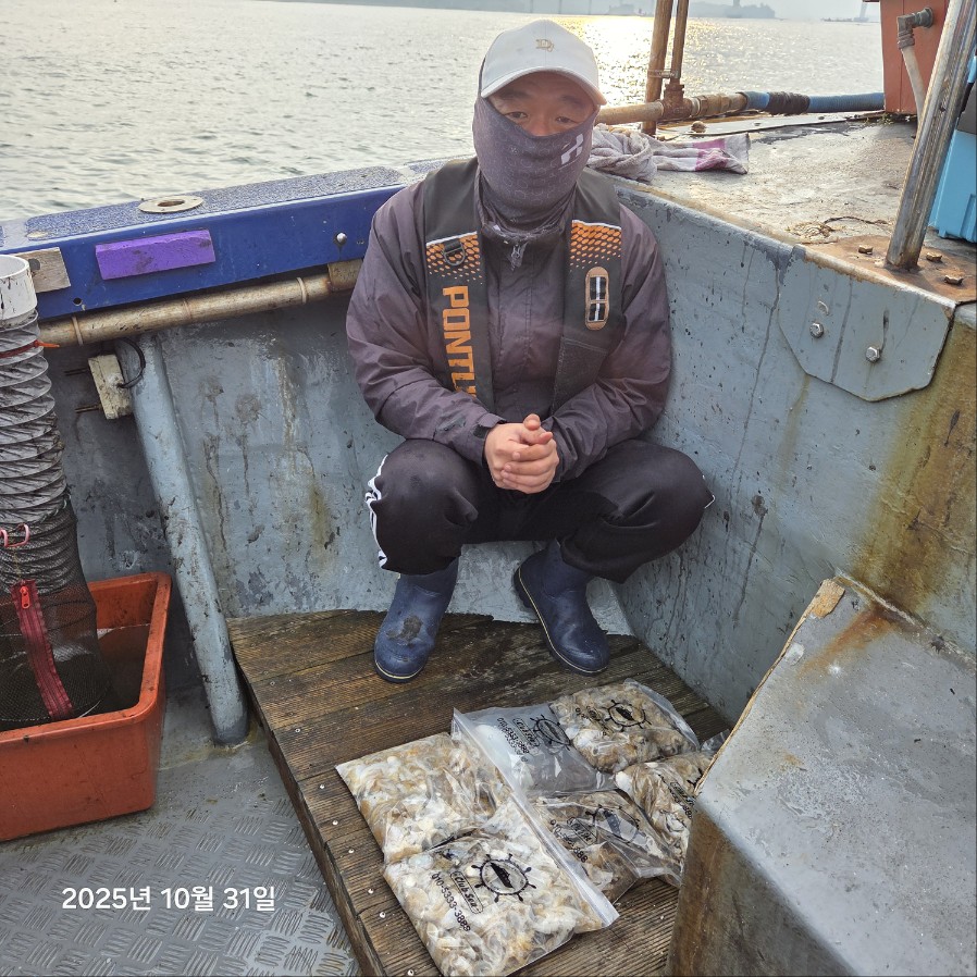 10월 31일 마린호 쭈조황입니다