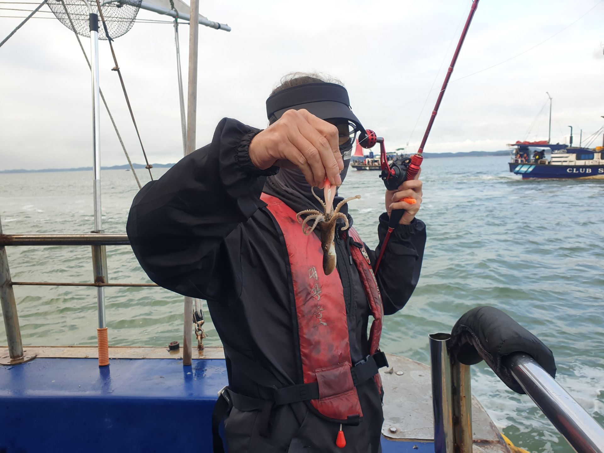 10월7일 8일 대양호 주꾸미조황