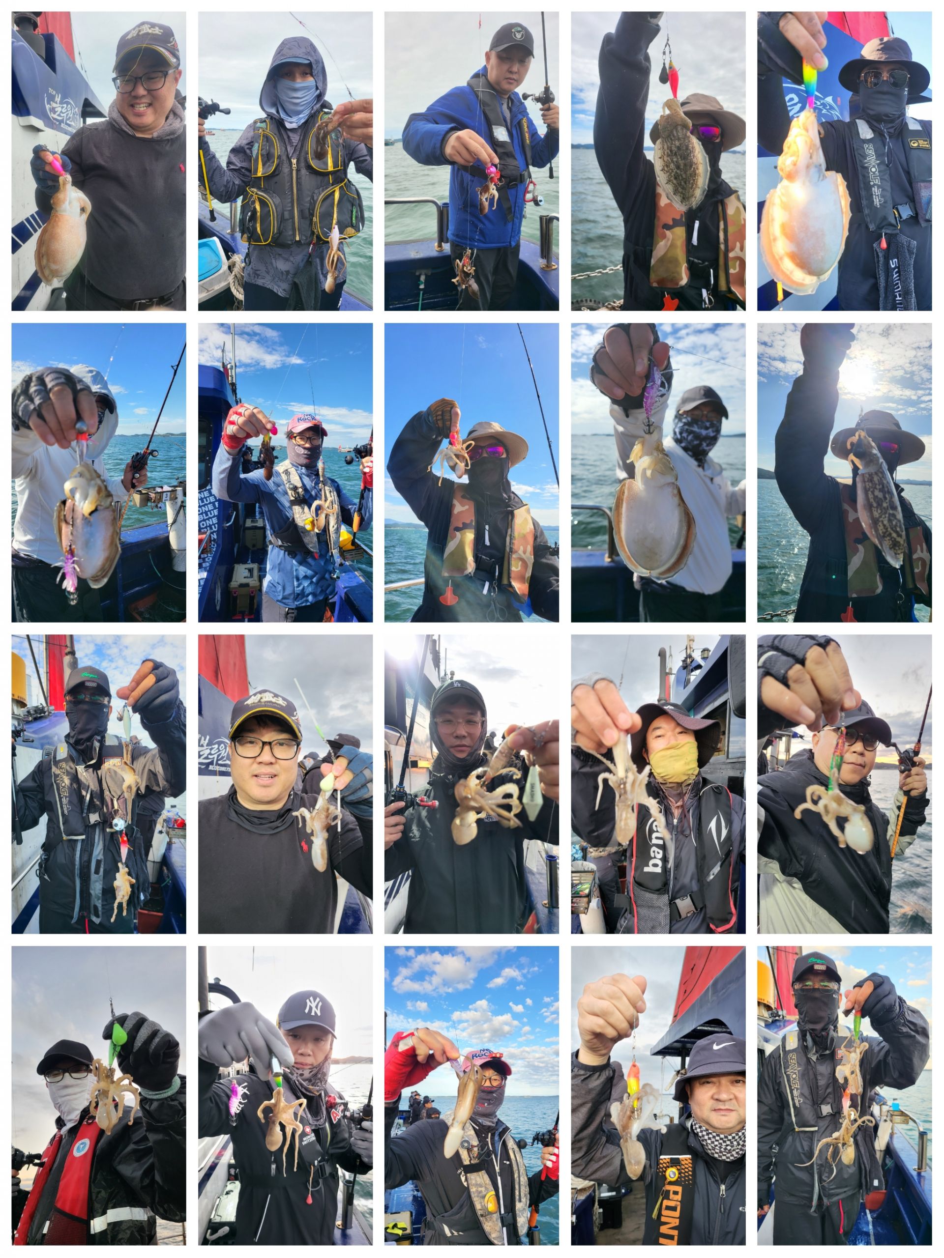 블루원 10월17일 주꾸미 조황