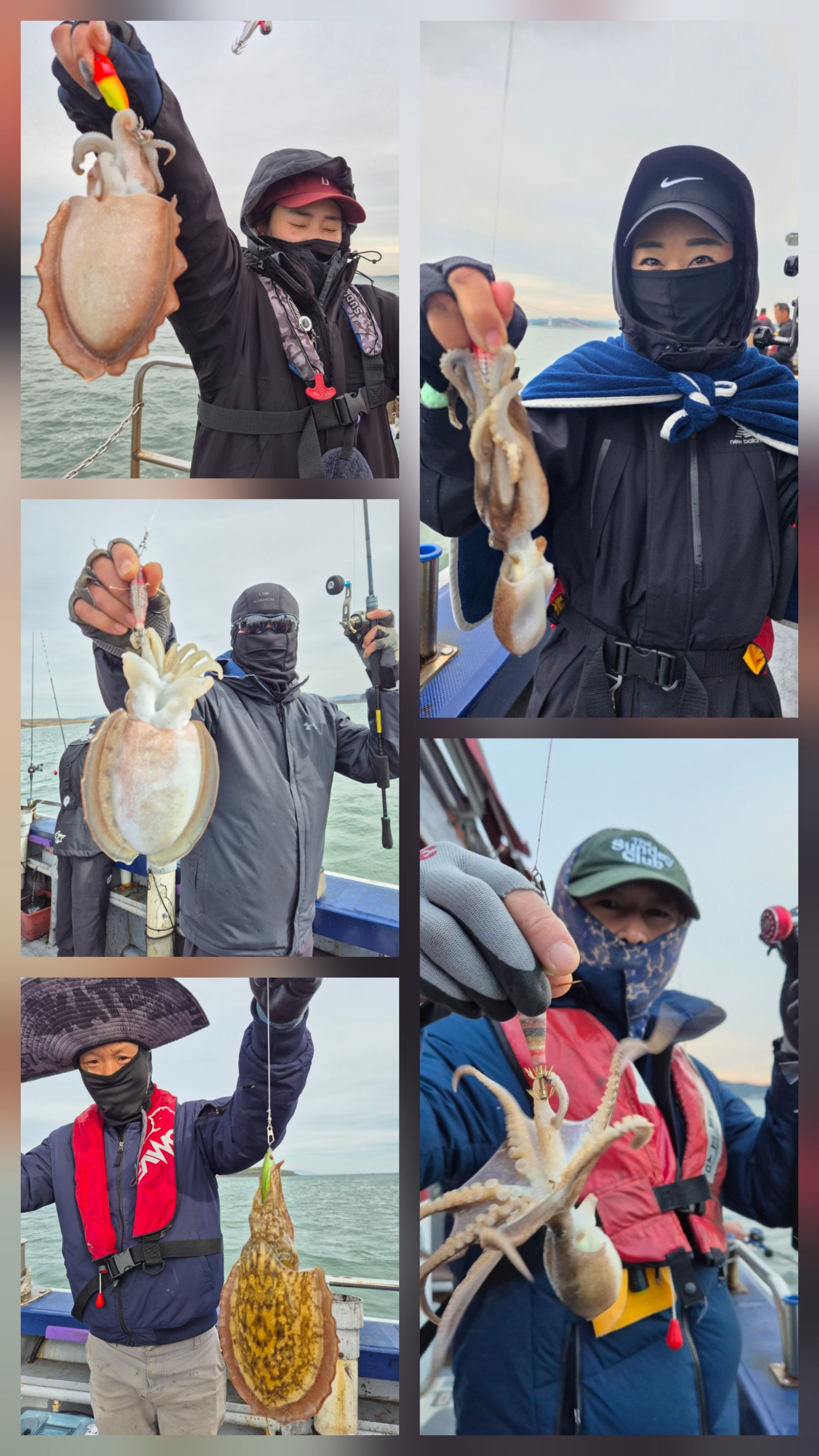 10월21일 뉴대성호 주꾸미낚시