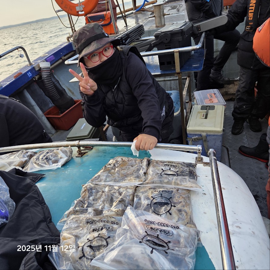 11월 12일 마린호 쭈조황입니다