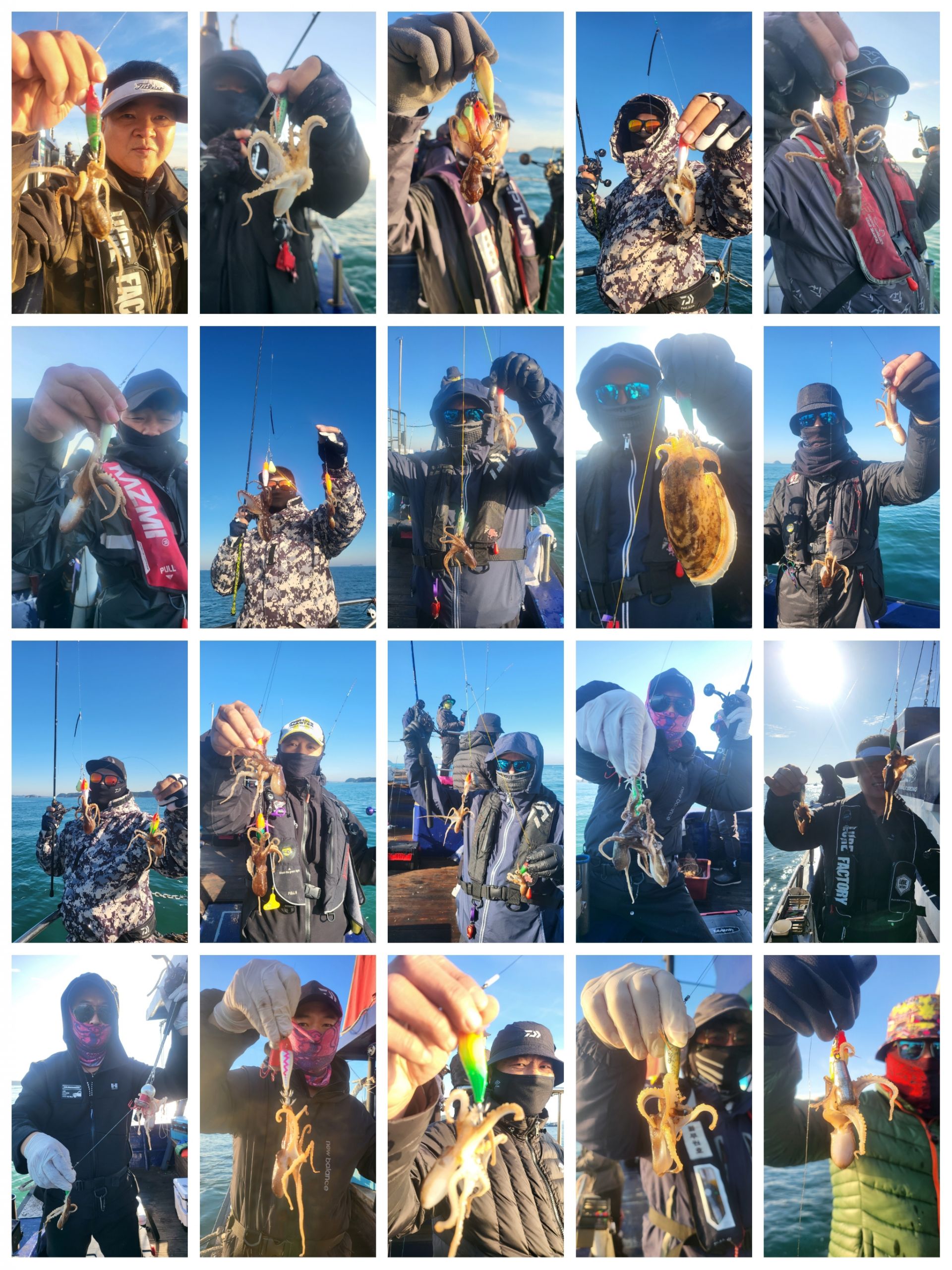 블루원 11월15일 주꾸미 조황