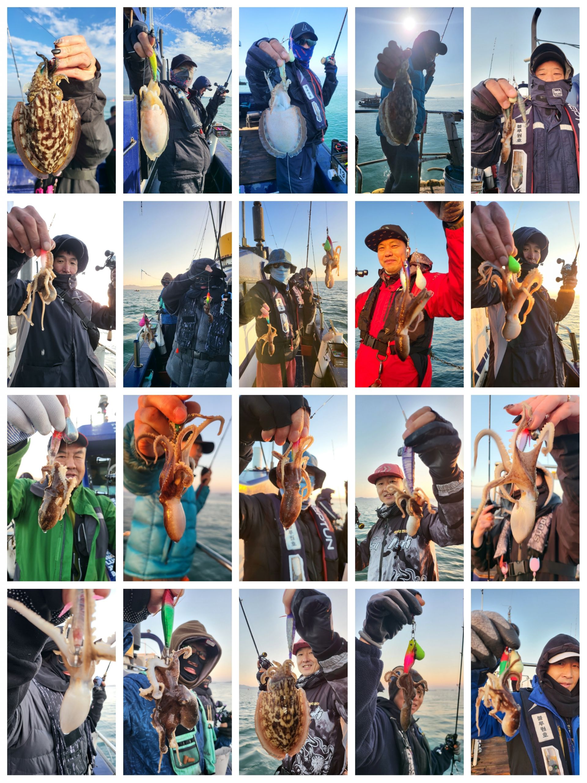 11월12일 블루원 주꾸미 조황