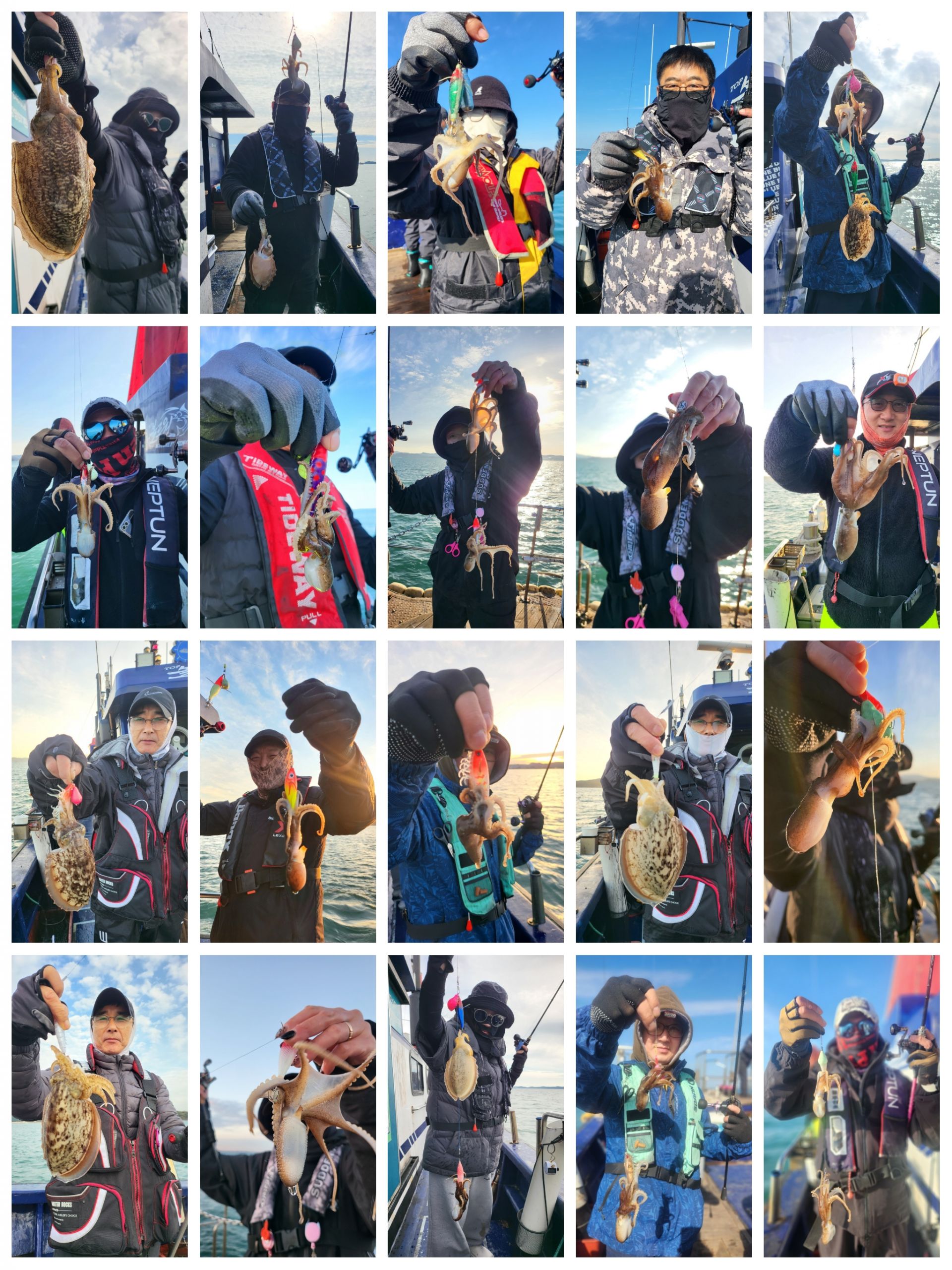 블루원 11월11일 주꾸미 조황