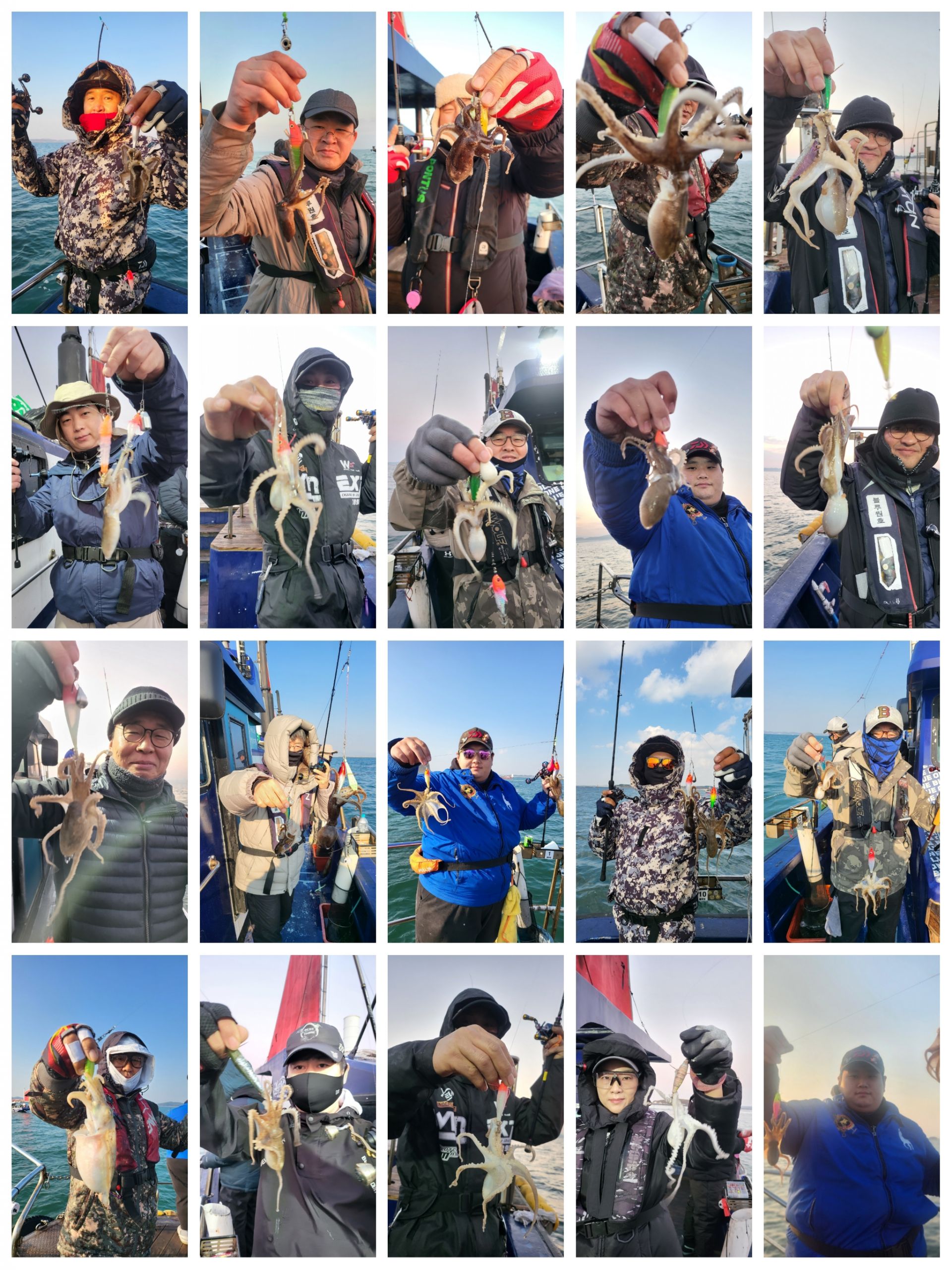 11월22일 블루원 주꾸미 조황